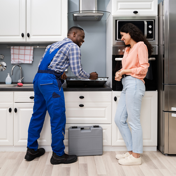 what kind of warranty do you offer on your cooktop repair services in Norton Center Massachusetts